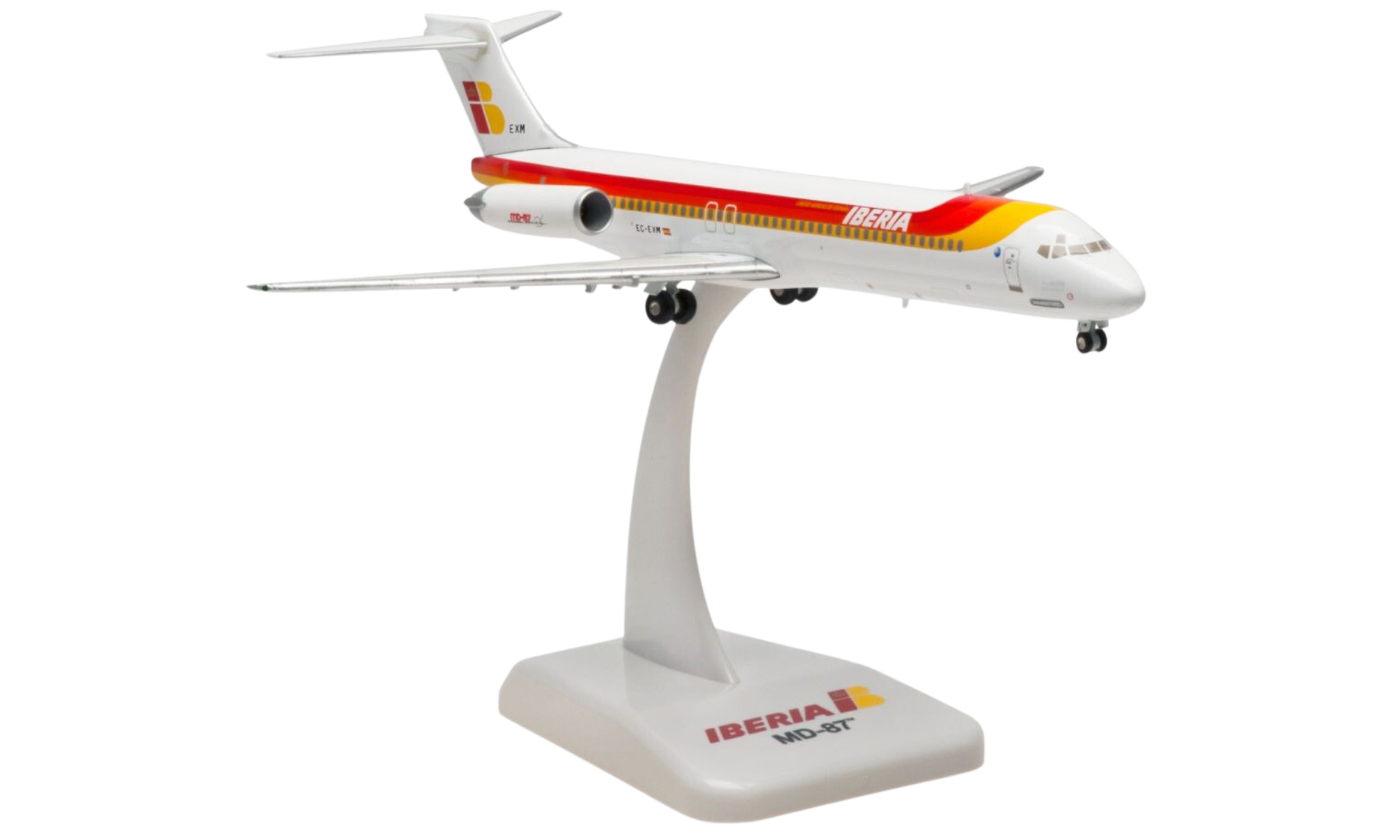 Maqueta MD-87 Iberia EC-EXG Cuidad de Almería